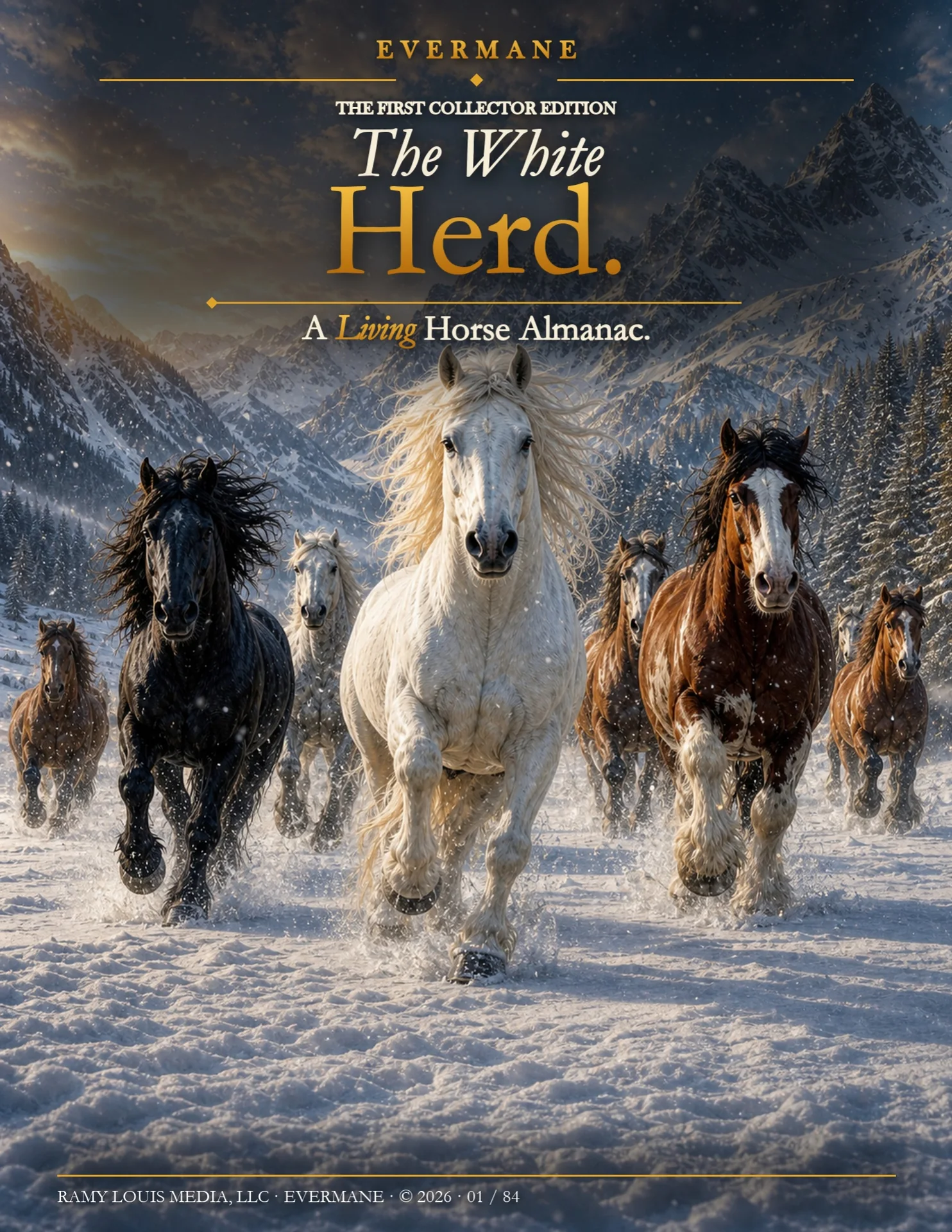 Evermane: The Living Horse Almanac publication cover